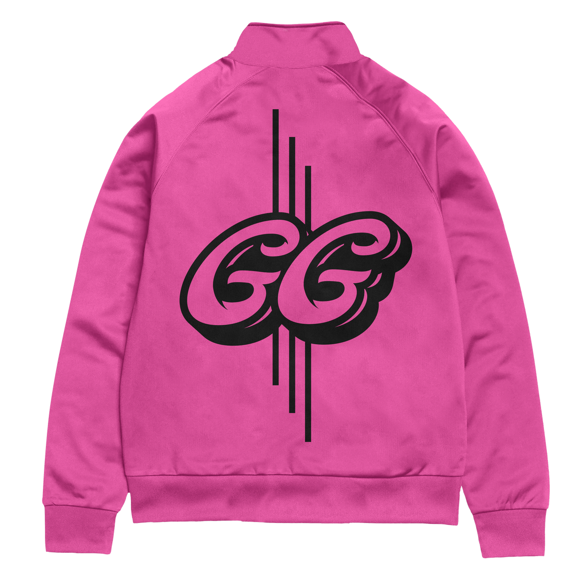 GG GRAPHIC JACKET - PANTS PRO GAMER SET PINK WIH BLACK LOGOS