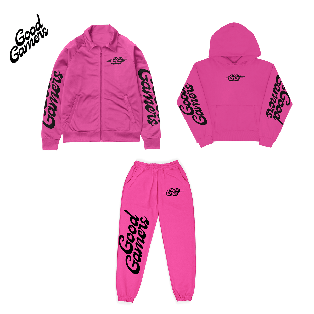 GG GRAPHIC NEW PRO GAMER FULL SET PINK