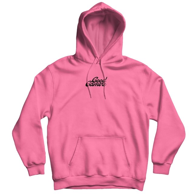 Classic GG Graphic Hoodie - Pink/Black - Good Gamers