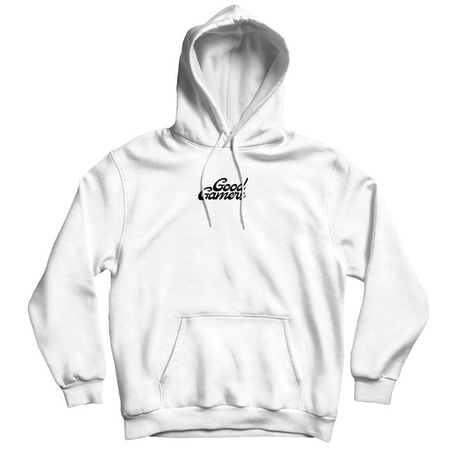 Classic GG Graphic Hoodie - White - Good Gamers