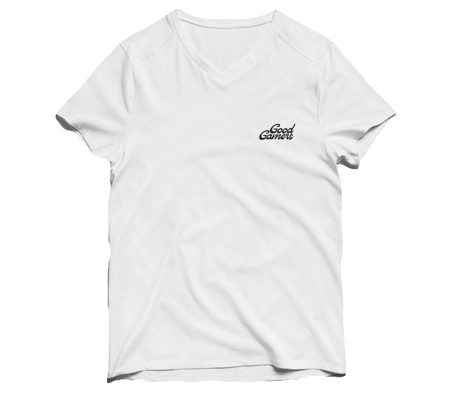 CLASSIC GOOD GAMERS T-SHIRT - WHITE - Good Gamers