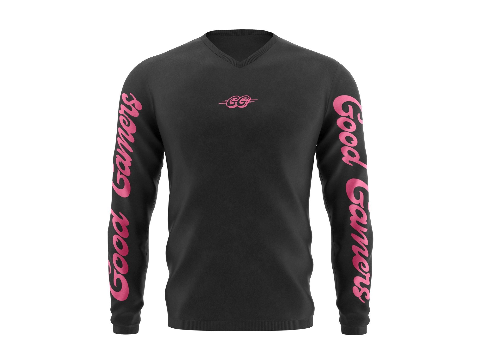 GG Graphic sweatshirt - black/pink - Good Gamers