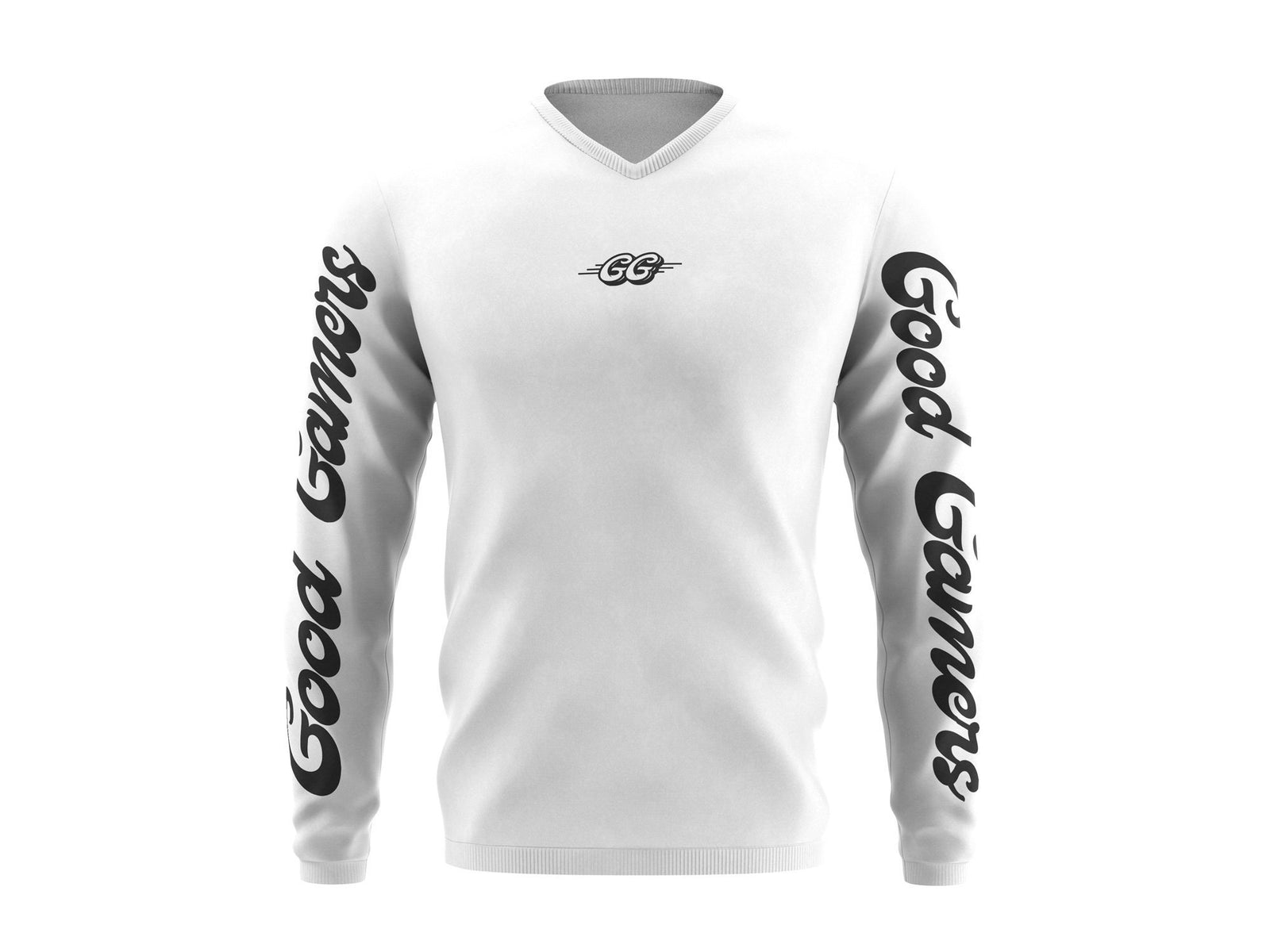 GG GRAPHIC SWEATSHIRT - white/black - Good Gamers