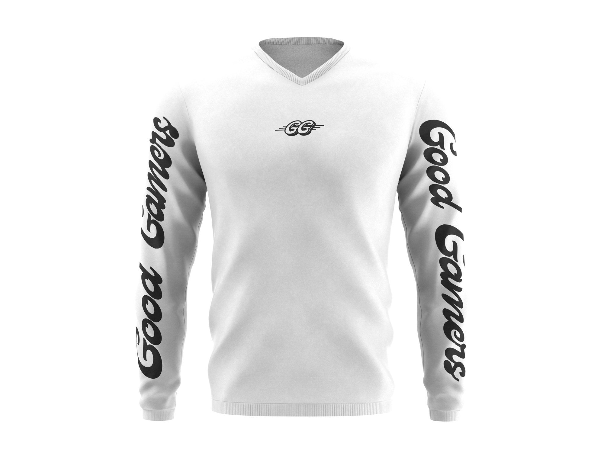 GG GRAPHIC SWEATSHIRT - white/black - Good Gamers